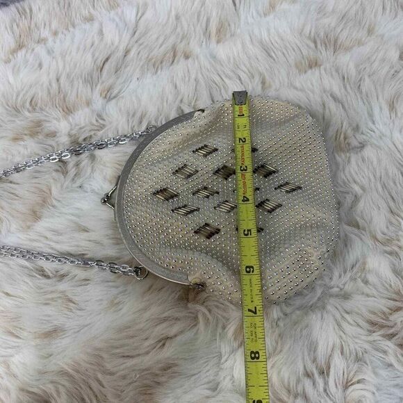 Vintage Ivory Beaded Evening‎ Bag Kiss Lock from Safram - Picture 7 of 7